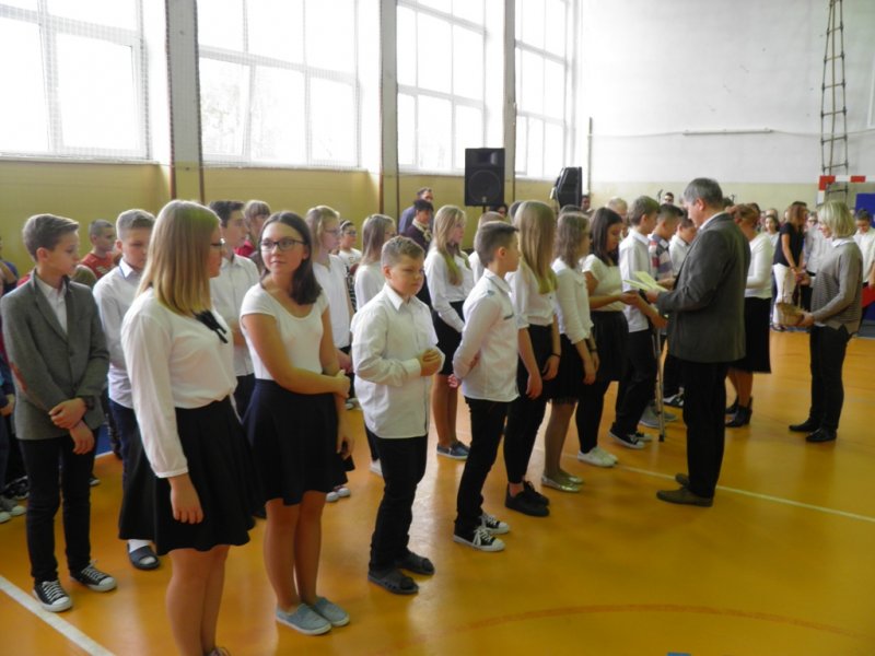 Ślubowanie kl I gimnazjum